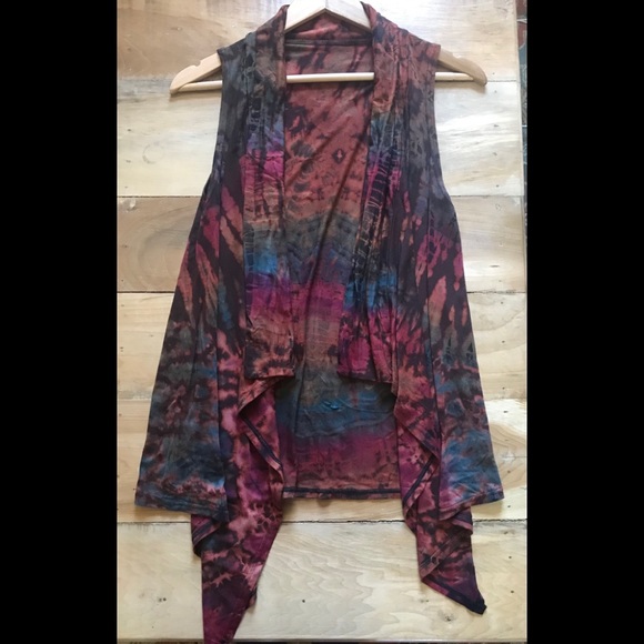 Tie Dye Vest - Picture 1 of 7